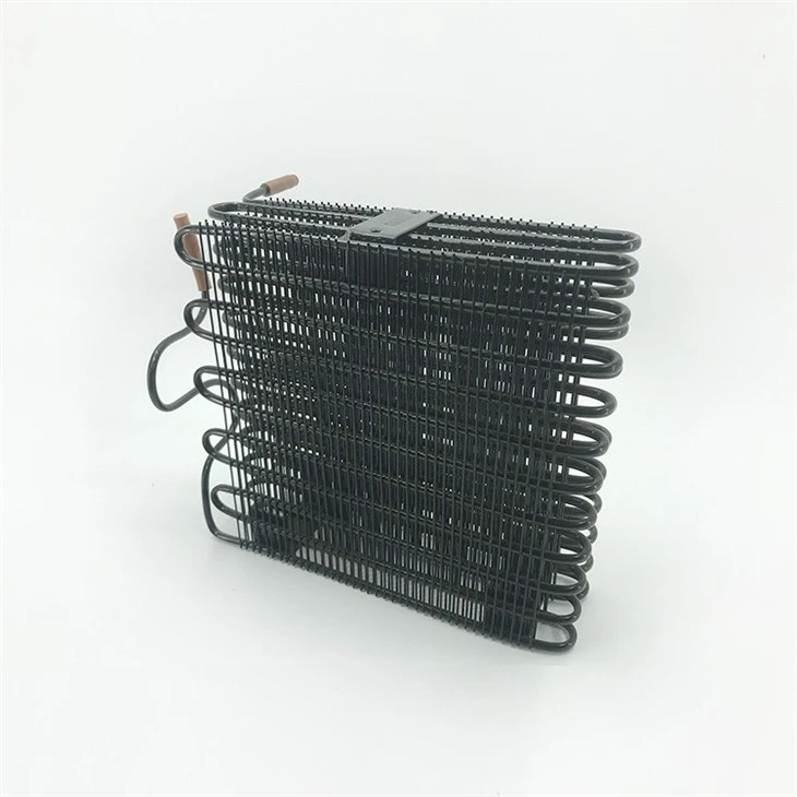 Copper Tube Aluminum Fin Air Cooling System Wire Condenser