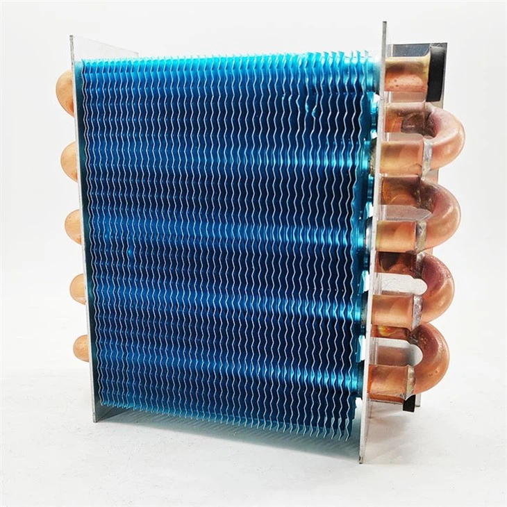 Copper Tube With Aluminum Fins Condenser Coils