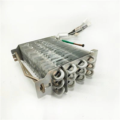 Aliminyòm Tib Finned Tib Fin Evaporator Pou Mini Frizè Frijidè Evaporator